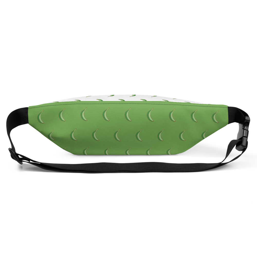Platano All-Over Fanny Pack (White)  - 2020 - DominicanGirlfriend.com - Frases Dominicanas - República Dominicana Lifestyle Graphic T-Shirts Streetwear & Accessories - New York - Bronx - Washington Heights - Miami - Florida - Boca Chica - USA - Dominican Clothing
