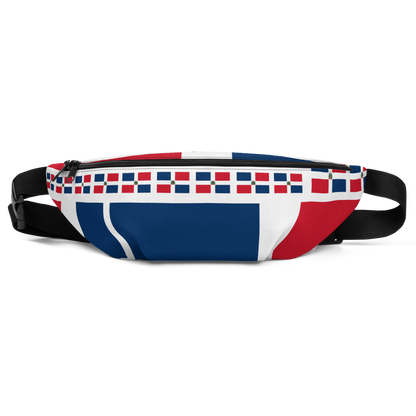 Dominican Republic Flag All-Over Collage Fanny Pack  - 2020 - DominicanGirlfriend.com - Frases Dominicanas - República Dominicana Lifestyle Graphic T-Shirts Streetwear & Accessories - New York - Bronx - Washington Heights - Miami - Florida - Boca Chica - USA - Dominican Clothing