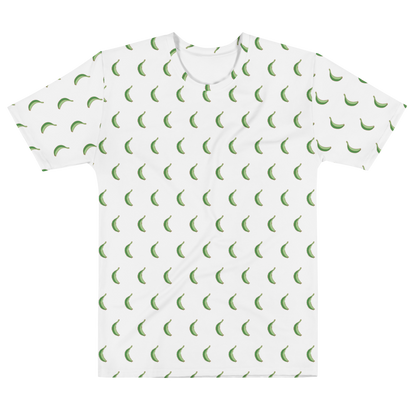 Platano All-Over Print Men's T-shirt  - 2020 - DominicanGirlfriend.com - Frases Dominicanas - República Dominicana Lifestyle Graphic T-Shirts Streetwear & Accessories - New York - Bronx - Washington Heights - Miami - Florida - Boca Chica - USA - Dominican Clothing