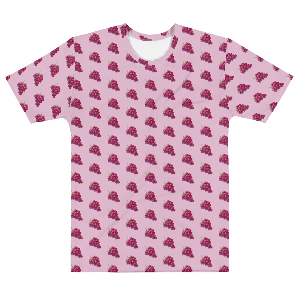 UVA 🍇 All-Over Print Men's T-shirt  - 2020 - DominicanGirlfriend.com - Frases Dominicanas - República Dominicana Lifestyle Graphic T-Shirts Streetwear & Accessories - New York - Bronx - Washington Heights - Miami - Florida - Boca Chica - USA - Dominican Clothing