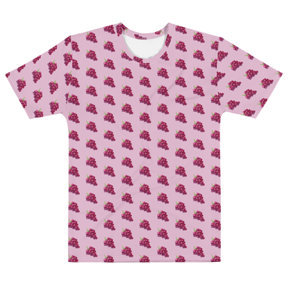 UVA 🍇 All-Over Print Men's T-shirt  - 2020 - DominicanGirlfriend.com - Frases Dominicanas - República Dominicana Lifestyle Graphic T-Shirts Streetwear & Accessories - New York - Bronx - Washington Heights - Miami - Florida - Boca Chica - USA - Dominican Clothing