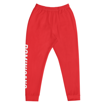 Dominicano Men's Red Sweatpants Joggers  - 2020 - DominicanGirlfriend.com - Frases Dominicanas - República Dominicana Lifestyle Graphic T-Shirts Streetwear & Accessories - New York - Bronx - Washington Heights - Miami - Florida - Boca Chica - USA - Dominican Clothing