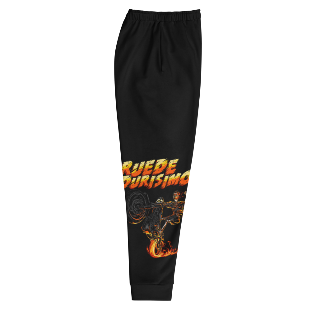 Ruede Durisimo Men's Black Sweatpants Joggers  - 2020 - DominicanGirlfriend.com - Frases Dominicanas - República Dominicana Lifestyle Graphic T-Shirts Streetwear & Accessories - New York - Bronx - Washington Heights - Miami - Florida - Boca Chica - USA - Dominican Clothing