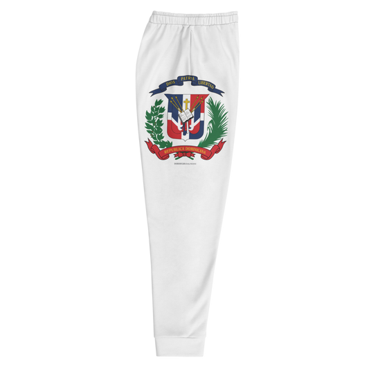 Escudo de la República Dominicana Men's Royal Blue Sweatpants Joggers  - 2020 - DominicanGirlfriend.com - Frases Dominicanas - República Dominicana Lifestyle Graphic T-Shirts Streetwear & Accessories - New York - Bronx - Washington Heights - Miami - Florida - Boca Chica - USA - Dominican Clothing