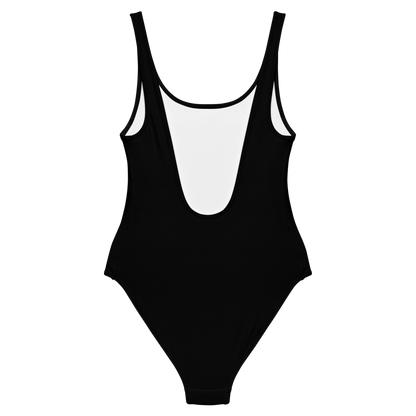 Linda One-Piece Black Swimsuit  - 2020 - DominicanGirlfriend.com - Frases Dominicanas - República Dominicana Lifestyle Graphic T-Shirts Streetwear & Accessories - New York - Bronx - Washington Heights - Miami - Florida - Boca Chica - USA - Dominican Clothing