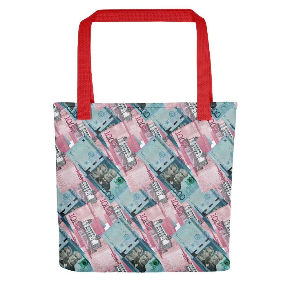 1000 y 2000 Dominican Pesos Tote Bag  - 2020 - DominicanGirlfriend.com - Frases Dominicanas - República Dominicana Lifestyle Graphic T-Shirts Streetwear & Accessories - New York - Bronx - Washington Heights - Miami - Florida - Boca Chica - USA - Dominican Clothing