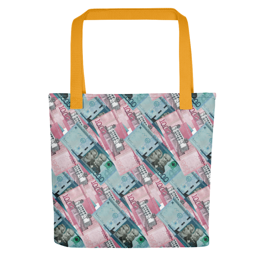 1000 y 2000 Dominican Pesos Tote Bag  - 2020 - DominicanGirlfriend.com - Frases Dominicanas - República Dominicana Lifestyle Graphic T-Shirts Streetwear & Accessories - New York - Bronx - Washington Heights - Miami - Florida - Boca Chica - USA - Dominican Clothing