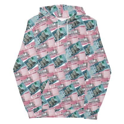 1000 y 2000 Dominican Pesos All Over Print Unisex Hoodie  - 2020 - DominicanGirlfriend.com - Frases Dominicanas - República Dominicana Lifestyle Graphic T-Shirts Streetwear & Accessories - New York - Bronx - Washington Heights - Miami - Florida - Boca Chica - USA - Dominican Clothing