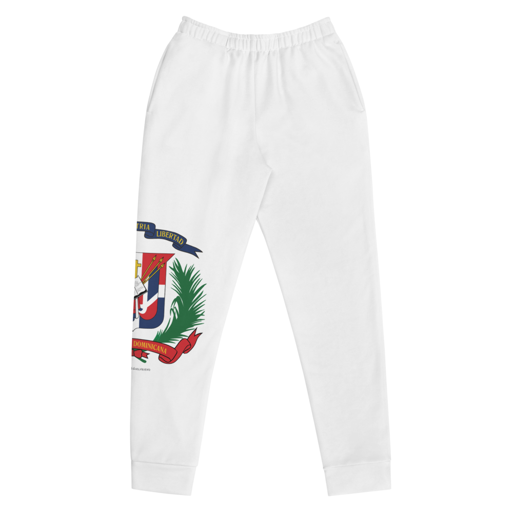 Escudo de la República Dominicana Women's Joggers  - 2020 - DominicanGirlfriend.com - Frases Dominicanas - República Dominicana Lifestyle Graphic T-Shirts Streetwear & Accessories - New York - Bronx - Washington Heights - Miami - Florida - Boca Chica - USA - Dominican Clothing