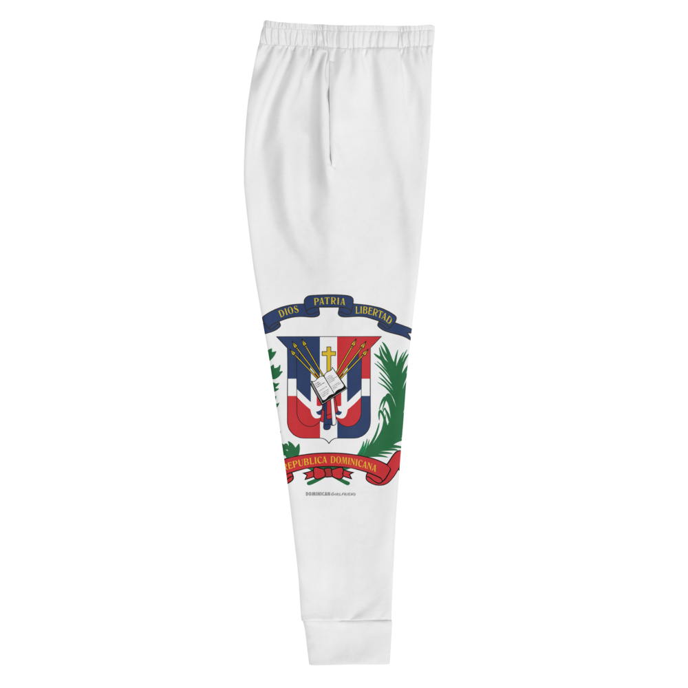 Escudo de la República Dominicana Women's Joggers  - 2020 - DominicanGirlfriend.com - Frases Dominicanas - República Dominicana Lifestyle Graphic T-Shirts Streetwear & Accessories - New York - Bronx - Washington Heights - Miami - Florida - Boca Chica - USA - Dominican Clothing
