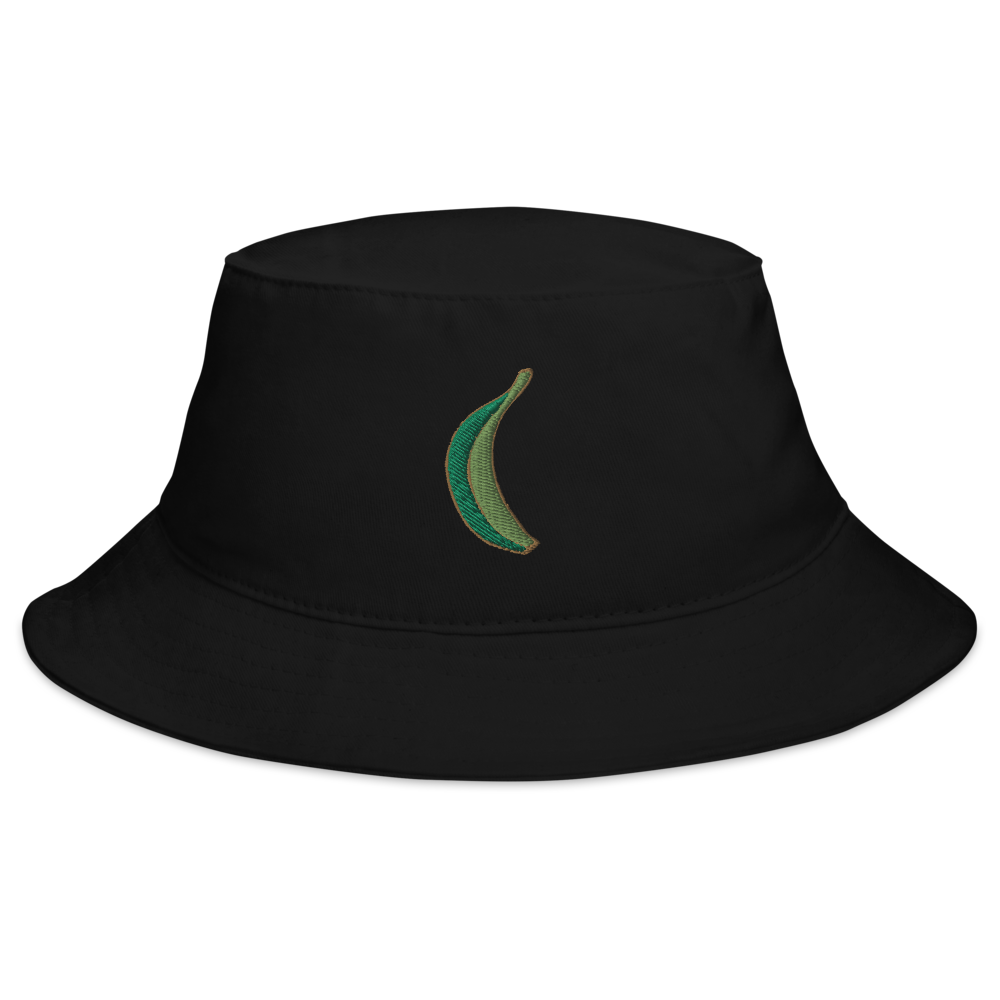Platano Bucket Hat  - 2020 - DominicanGirlfriend.com - Frases Dominicanas - República Dominicana Lifestyle Graphic T-Shirts Streetwear & Accessories - New York - Bronx - Washington Heights - Miami - Florida - Boca Chica - USA - Dominican Clothing