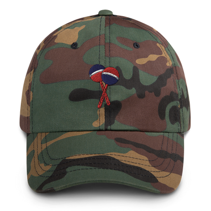 Maracas Dominicana Dad Hat  - 2020 - DominicanGirlfriend.com - Frases Dominicanas - República Dominicana Lifestyle Graphic T-Shirts Streetwear & Accessories - New York - Bronx - Washington Heights - Miami - Florida - Boca Chica - USA - Dominican Clothing