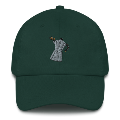 Cafetera Dad Hat  - 2020 - DominicanGirlfriend.com - Frases Dominicanas - República Dominicana Lifestyle Graphic T-Shirts Streetwear & Accessories - New York - Bronx - Washington Heights - Miami - Florida - Boca Chica - USA - Dominican Clothing