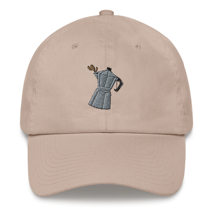 Cafetera Dad Hat  - 2020 - DominicanGirlfriend.com - Frases Dominicanas - República Dominicana Lifestyle Graphic T-Shirts Streetwear & Accessories - New York - Bronx - Washington Heights - Miami - Florida - Boca Chica - USA - Dominican Clothing