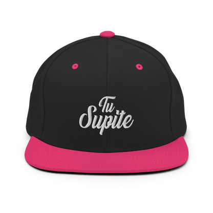 Tu Supite Snapback Hat  - 2020 - DominicanGirlfriend.com - Frases Dominicanas - República Dominicana Lifestyle Graphic T-Shirts Streetwear & Accessories - New York - Bronx - Washington Heights - Miami - Florida - Boca Chica - USA - Dominican Clothing