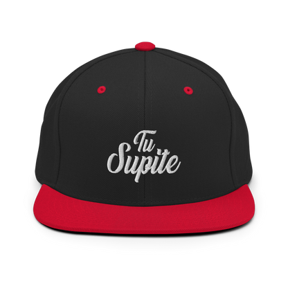 Tu Supite Snapback Hat  - 2020 - DominicanGirlfriend.com - Frases Dominicanas - República Dominicana Lifestyle Graphic T-Shirts Streetwear & Accessories - New York - Bronx - Washington Heights - Miami - Florida - Boca Chica - USA - Dominican Clothing
