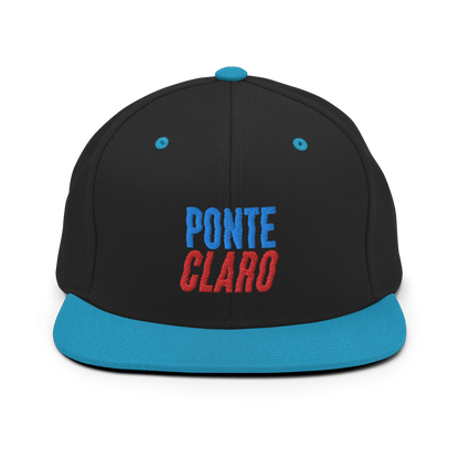 Ponte Claro Snapback Hat  - 2020 - DominicanGirlfriend.com - Frases Dominicanas - República Dominicana Lifestyle Graphic T-Shirts Streetwear & Accessories - New York - Bronx - Washington Heights - Miami - Florida - Boca Chica - USA - Dominican Clothing