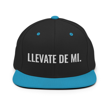 Llevate De Mi Snapback Hat  - 2020 - DominicanGirlfriend.com - Frases Dominicanas - República Dominicana Lifestyle Graphic T-Shirts Streetwear & Accessories - New York - Bronx - Washington Heights - Miami - Florida - Boca Chica - USA - Dominican Clothing