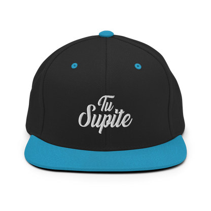Tu Supite Snapback Hat  - 2020 - DominicanGirlfriend.com - Frases Dominicanas - República Dominicana Lifestyle Graphic T-Shirts Streetwear & Accessories - New York - Bronx - Washington Heights - Miami - Florida - Boca Chica - USA - Dominican Clothing