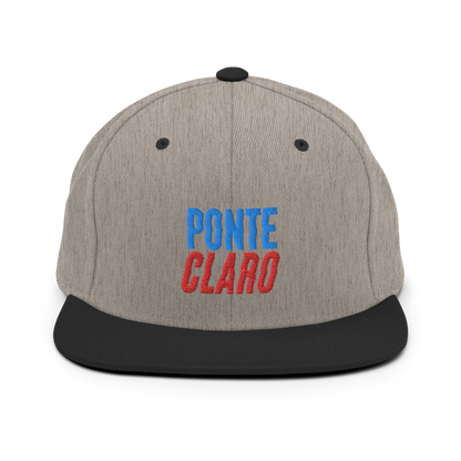 Ponte Claro Snapback Hat  - 2020 - DominicanGirlfriend.com - Frases Dominicanas - República Dominicana Lifestyle Graphic T-Shirts Streetwear & Accessories - New York - Bronx - Washington Heights - Miami - Florida - Boca Chica - USA - Dominican Clothing