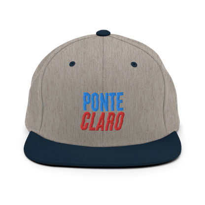 Ponte Claro Snapback Hat  - 2020 - DominicanGirlfriend.com - Frases Dominicanas - República Dominicana Lifestyle Graphic T-Shirts Streetwear & Accessories - New York - Bronx - Washington Heights - Miami - Florida - Boca Chica - USA - Dominican Clothing
