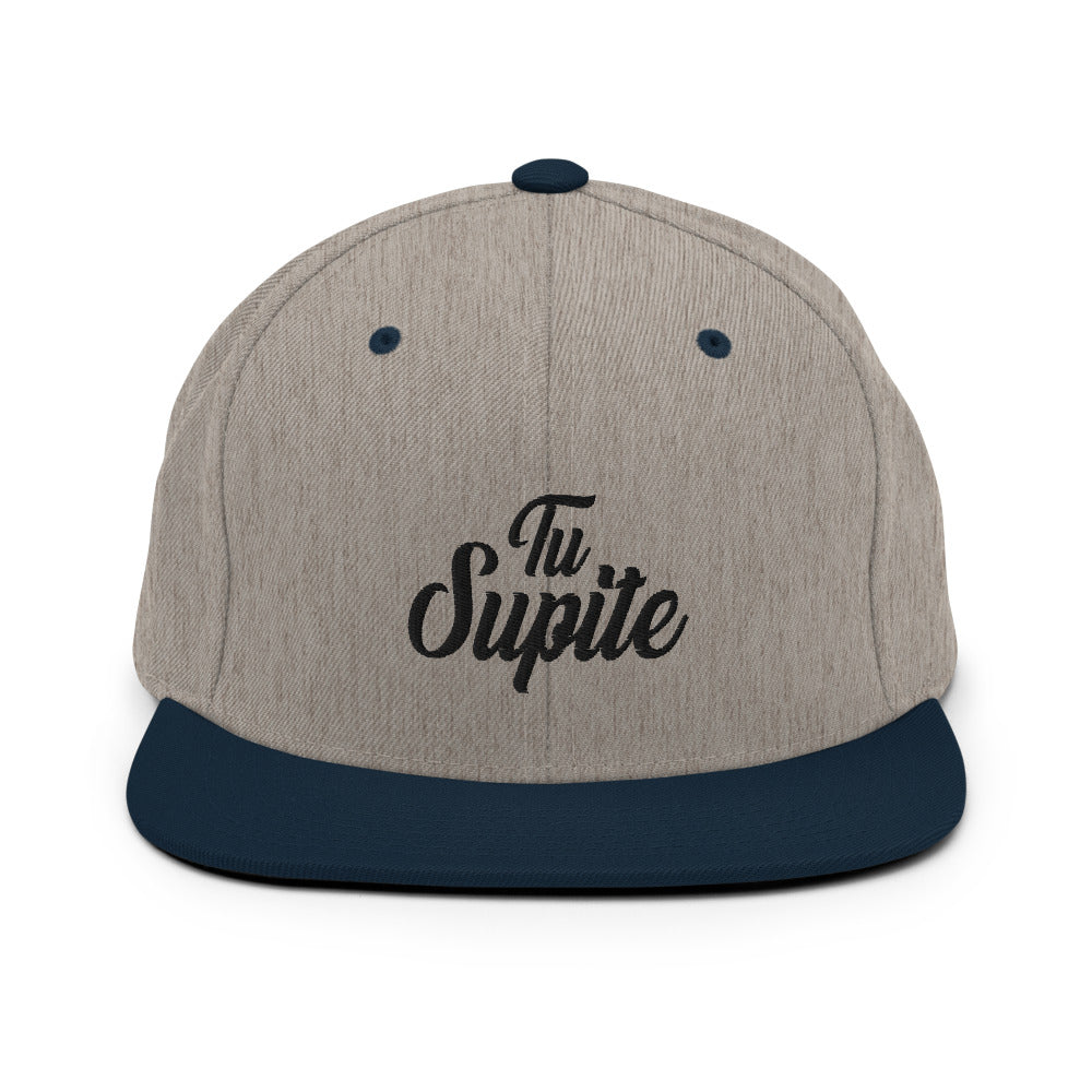 Tu Supite Snapback Hat  - 2020 - DominicanGirlfriend.com - Frases Dominicanas - República Dominicana Lifestyle Graphic T-Shirts Streetwear & Accessories - New York - Bronx - Washington Heights - Miami - Florida - Boca Chica - USA - Dominican Clothing