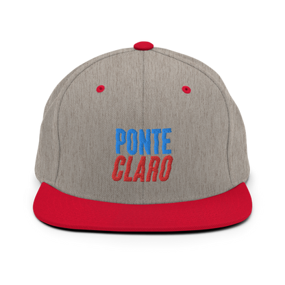 Ponte Claro Snapback Hat  - 2020 - DominicanGirlfriend.com - Frases Dominicanas - República Dominicana Lifestyle Graphic T-Shirts Streetwear & Accessories - New York - Bronx - Washington Heights - Miami - Florida - Boca Chica - USA - Dominican Clothing