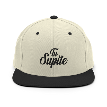 Tu Supite Snapback Hat  - 2020 - DominicanGirlfriend.com - Frases Dominicanas - República Dominicana Lifestyle Graphic T-Shirts Streetwear & Accessories - New York - Bronx - Washington Heights - Miami - Florida - Boca Chica - USA - Dominican Clothing