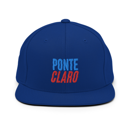 Ponte Claro Snapback Hat  - 2020 - DominicanGirlfriend.com - Frases Dominicanas - República Dominicana Lifestyle Graphic T-Shirts Streetwear & Accessories - New York - Bronx - Washington Heights - Miami - Florida - Boca Chica - USA - Dominican Clothing