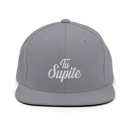 Tu Supite Snapback Hat  - 2020 - DominicanGirlfriend.com - Frases Dominicanas - República Dominicana Lifestyle Graphic T-Shirts Streetwear & Accessories - New York - Bronx - Washington Heights - Miami - Florida - Boca Chica - USA - Dominican Clothing