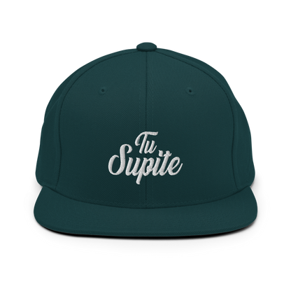 Tu Supite Snapback Hat  - 2020 - DominicanGirlfriend.com - Frases Dominicanas - República Dominicana Lifestyle Graphic T-Shirts Streetwear & Accessories - New York - Bronx - Washington Heights - Miami - Florida - Boca Chica - USA - Dominican Clothing