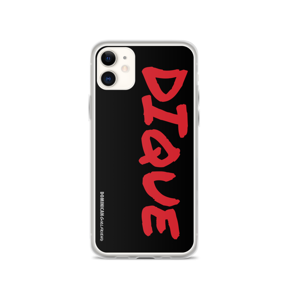 Dique iPhone Case  - 2020 - DominicanGirlfriend.com - Frases Dominicanas - República Dominicana Lifestyle Graphic T-Shirts Streetwear & Accessories - New York - Bronx - Washington Heights - Miami - Florida - Boca Chica - USA - Dominican Clothing