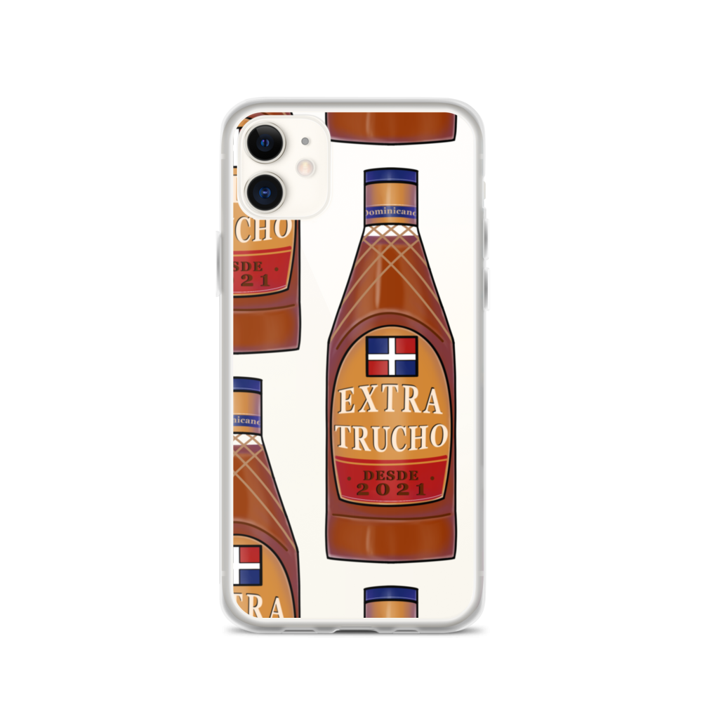 Extra Trucho Dominican Rum iPhone Case  - 2020 - DominicanGirlfriend.com - Frases Dominicanas - República Dominicana Lifestyle Graphic T-Shirts Streetwear & Accessories - New York - Bronx - Washington Heights - Miami - Florida - Boca Chica - USA - Dominican Clothing