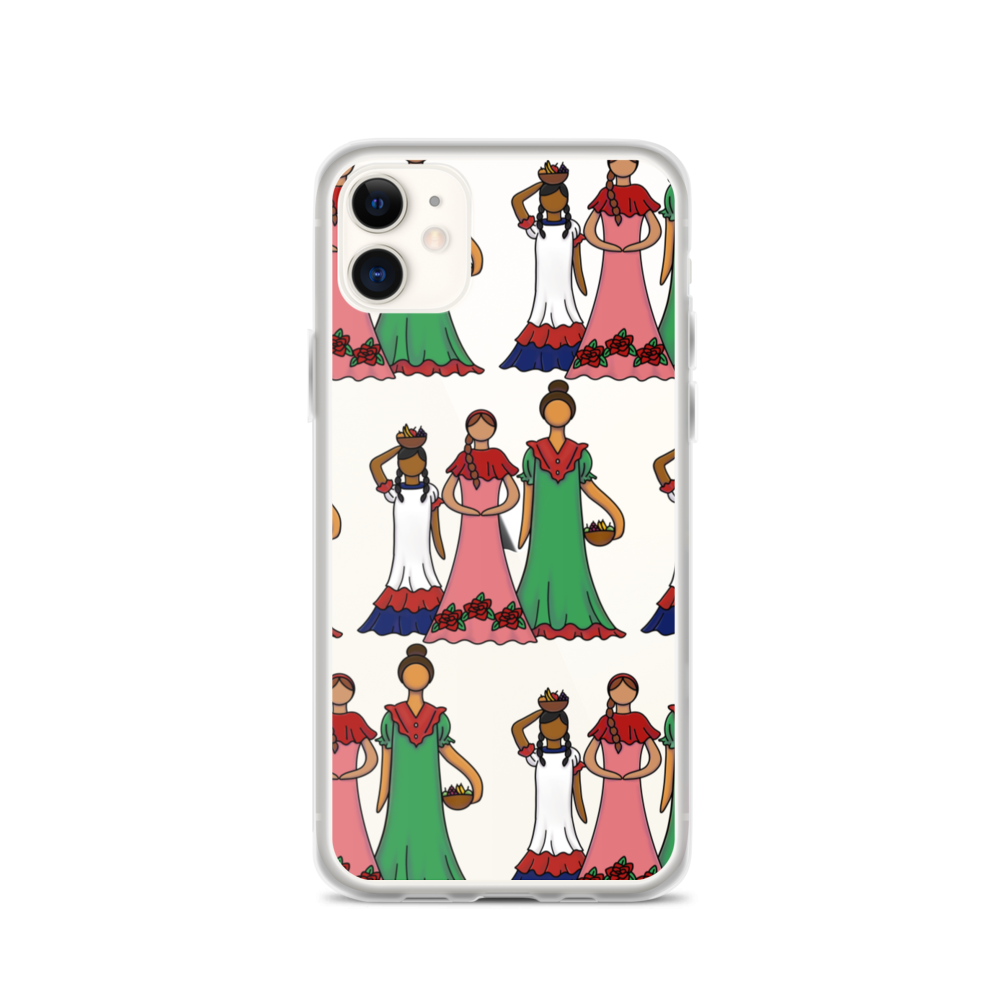 Dominican Faceless Dolls iPhone Case  - 2020 - DominicanGirlfriend.com - Frases Dominicanas - República Dominicana Lifestyle Graphic T-Shirts Streetwear & Accessories - New York - Bronx - Washington Heights - Miami - Florida - Boca Chica - USA - Dominican Clothing