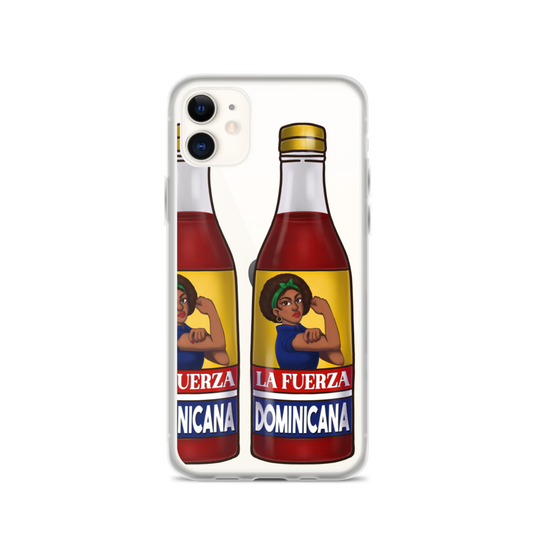 La Fuerza Dominicana iPhone Case  - 2020 - DominicanGirlfriend.com - Frases Dominicanas - República Dominicana Lifestyle Graphic T-Shirts Streetwear & Accessories - New York - Bronx - Washington Heights - Miami - Florida - Boca Chica - USA - Dominican Clothing