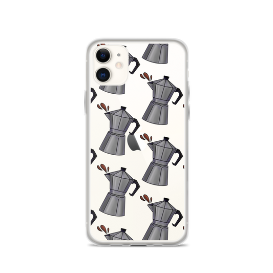 Cafetera iPhone Case  - 2020 - DominicanGirlfriend.com - Frases Dominicanas - República Dominicana Lifestyle Graphic T-Shirts Streetwear & Accessories - New York - Bronx - Washington Heights - Miami - Florida - Boca Chica - USA - Dominican Clothing
