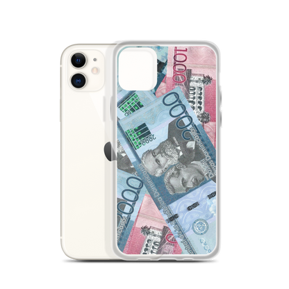 1000 y 2000 Dominican Pesos iPhone Case  - 2020 - DominicanGirlfriend.com - Frases Dominicanas - República Dominicana Lifestyle Graphic T-Shirts Streetwear & Accessories - New York - Bronx - Washington Heights - Miami - Florida - Boca Chica - USA - Dominican Clothing