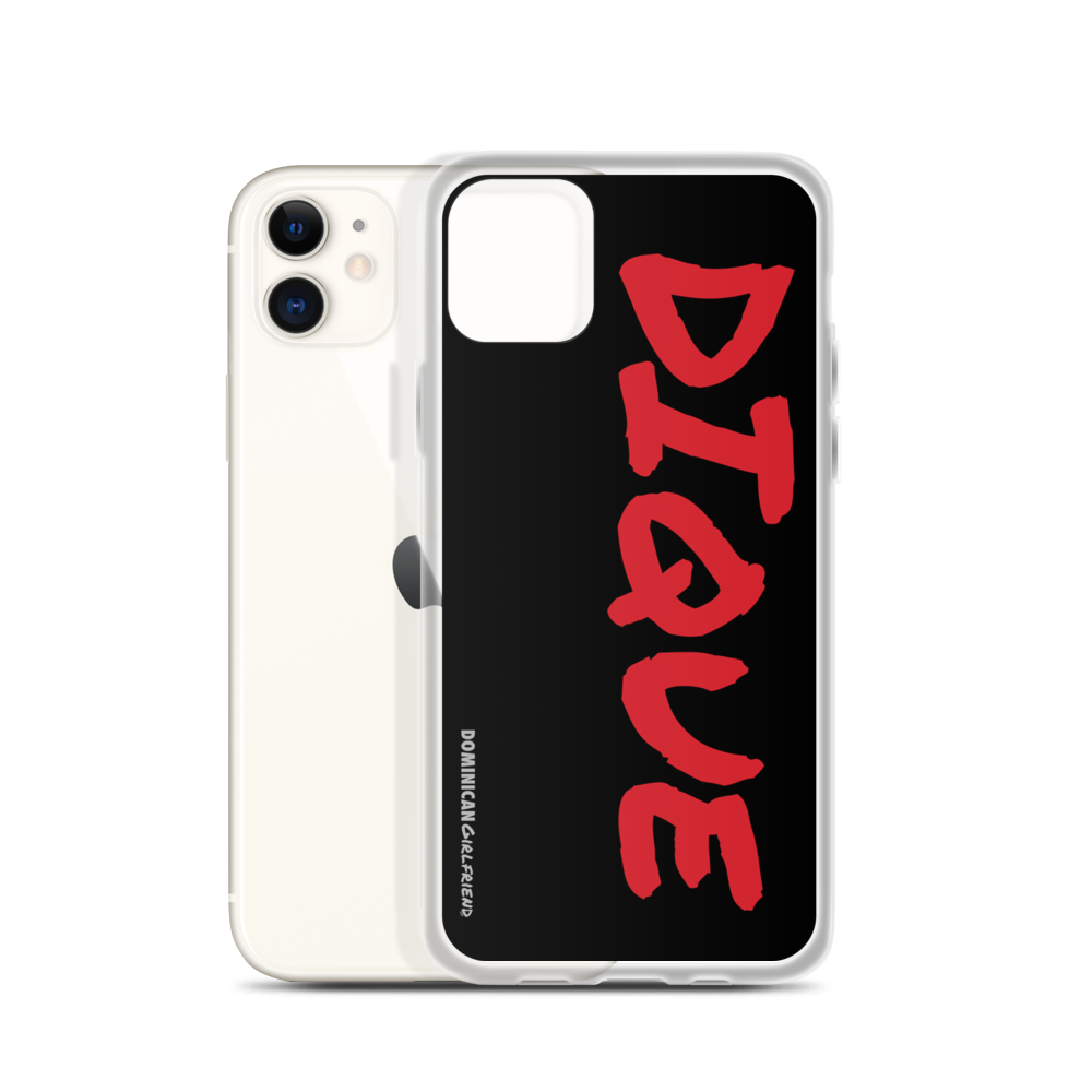 Dique iPhone Case  - 2020 - DominicanGirlfriend.com - Frases Dominicanas - República Dominicana Lifestyle Graphic T-Shirts Streetwear & Accessories - New York - Bronx - Washington Heights - Miami - Florida - Boca Chica - USA - Dominican Clothing