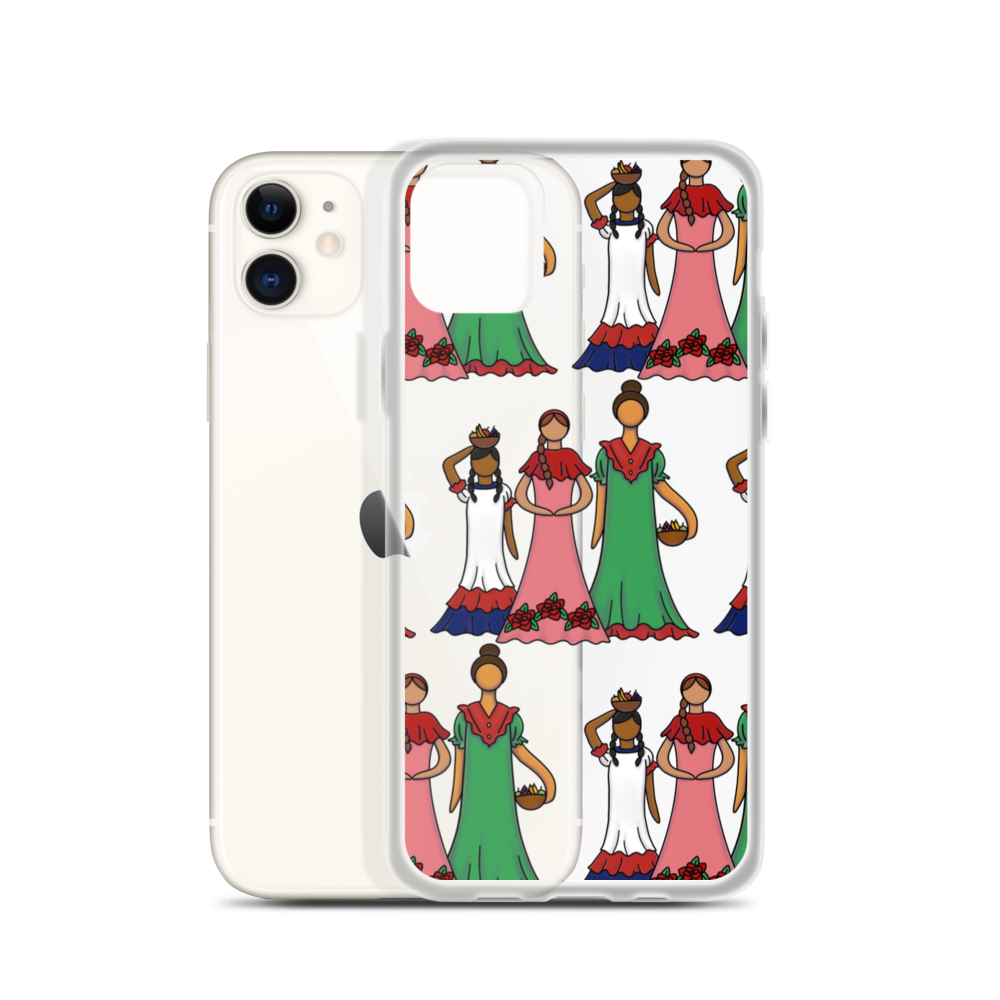 Dominican Faceless Dolls iPhone Case  - 2020 - DominicanGirlfriend.com - Frases Dominicanas - República Dominicana Lifestyle Graphic T-Shirts Streetwear & Accessories - New York - Bronx - Washington Heights - Miami - Florida - Boca Chica - USA - Dominican Clothing