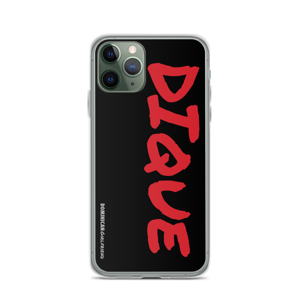 Dique iPhone Case  - 2020 - DominicanGirlfriend.com - Frases Dominicanas - República Dominicana Lifestyle Graphic T-Shirts Streetwear & Accessories - New York - Bronx - Washington Heights - Miami - Florida - Boca Chica - USA - Dominican Clothing