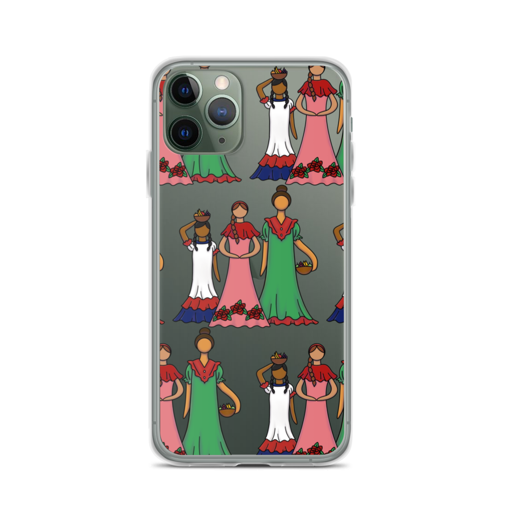 Dominican Faceless Dolls iPhone Case  - 2020 - DominicanGirlfriend.com - Frases Dominicanas - República Dominicana Lifestyle Graphic T-Shirts Streetwear & Accessories - New York - Bronx - Washington Heights - Miami - Florida - Boca Chica - USA - Dominican Clothing