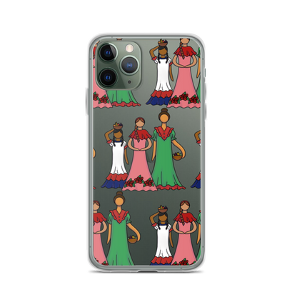 Dominican Faceless Dolls iPhone Case  - 2020 - DominicanGirlfriend.com - Frases Dominicanas - República Dominicana Lifestyle Graphic T-Shirts Streetwear & Accessories - New York - Bronx - Washington Heights - Miami - Florida - Boca Chica - USA - Dominican Clothing