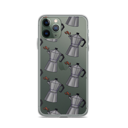 Cafetera iPhone Case  - 2020 - DominicanGirlfriend.com - Frases Dominicanas - República Dominicana Lifestyle Graphic T-Shirts Streetwear & Accessories - New York - Bronx - Washington Heights - Miami - Florida - Boca Chica - USA - Dominican Clothing