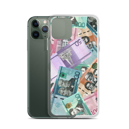 Dominican Pesos iPhone Case  - 2020 - DominicanGirlfriend.com - Frases Dominicanas - República Dominicana Lifestyle Graphic T-Shirts Streetwear & Accessories - New York - Bronx - Washington Heights - Miami - Florida - Boca Chica - USA - Dominican Clothing