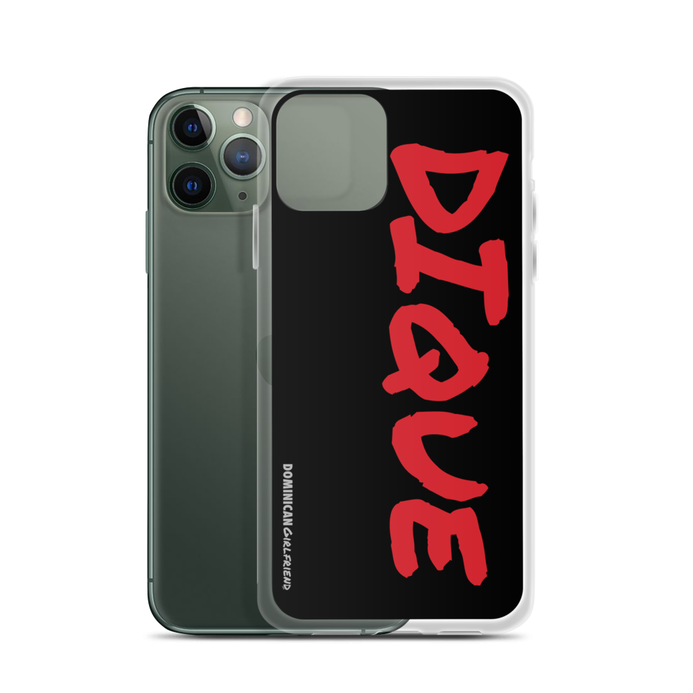 Dique iPhone Case  - 2020 - DominicanGirlfriend.com - Frases Dominicanas - República Dominicana Lifestyle Graphic T-Shirts Streetwear & Accessories - New York - Bronx - Washington Heights - Miami - Florida - Boca Chica - USA - Dominican Clothing