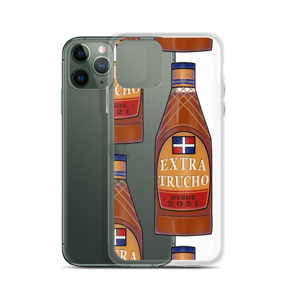 Extra Trucho Dominican Rum iPhone Case  - 2020 - DominicanGirlfriend.com - Frases Dominicanas - República Dominicana Lifestyle Graphic T-Shirts Streetwear & Accessories - New York - Bronx - Washington Heights - Miami - Florida - Boca Chica - USA - Dominican Clothing