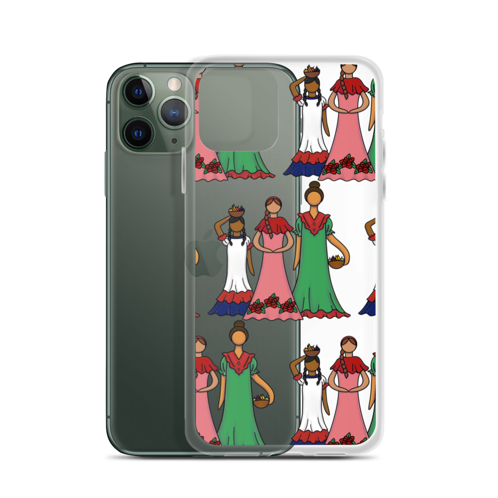 Dominican Faceless Dolls iPhone Case  - 2020 - DominicanGirlfriend.com - Frases Dominicanas - República Dominicana Lifestyle Graphic T-Shirts Streetwear & Accessories - New York - Bronx - Washington Heights - Miami - Florida - Boca Chica - USA - Dominican Clothing