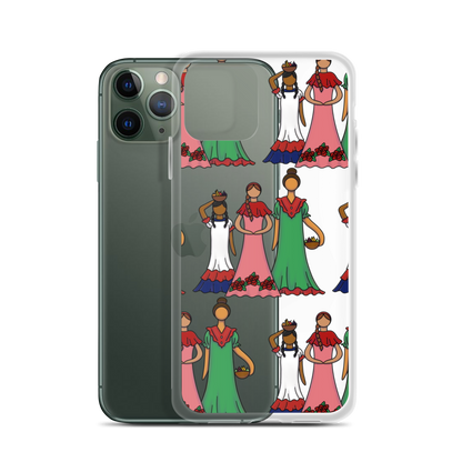 Dominican Faceless Dolls iPhone Case  - 2020 - DominicanGirlfriend.com - Frases Dominicanas - República Dominicana Lifestyle Graphic T-Shirts Streetwear & Accessories - New York - Bronx - Washington Heights - Miami - Florida - Boca Chica - USA - Dominican Clothing