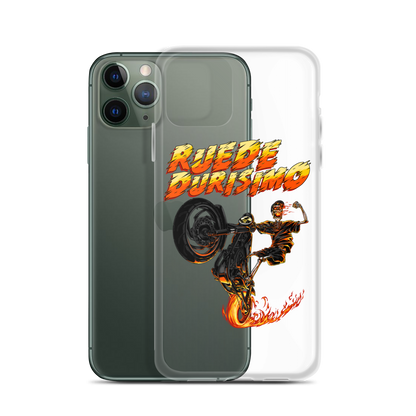 Ruede Durisimo iPhone Case  - 2020 - DominicanGirlfriend.com - Frases Dominicanas - República Dominicana Lifestyle Graphic T-Shirts Streetwear & Accessories - New York - Bronx - Washington Heights - Miami - Florida - Boca Chica - USA - Dominican Clothing