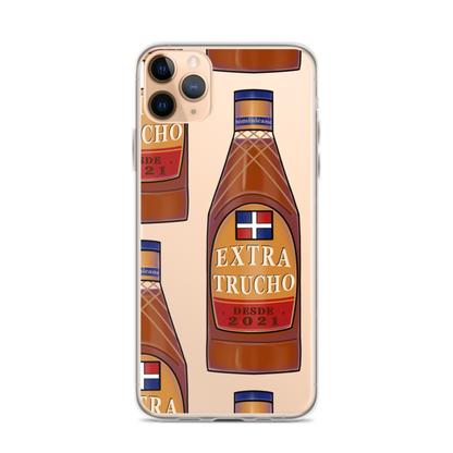 Extra Trucho Dominican Rum iPhone Case  - 2020 - DominicanGirlfriend.com - Frases Dominicanas - República Dominicana Lifestyle Graphic T-Shirts Streetwear & Accessories - New York - Bronx - Washington Heights - Miami - Florida - Boca Chica - USA - Dominican Clothing